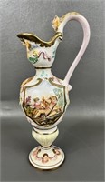 Vintage Capodimonte Porcelain Ewer *Italy 3604