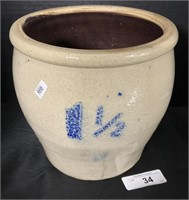 Stoneware Crock.