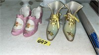 PORCELAIN VICTORIAN LADIES SHOE MOLD (4)