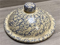 10" Stoneware Button Crock Lid Only