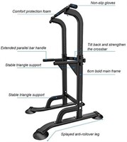 SogesPower Power Tower Dip Station Pull Up Bar