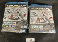 Bandai Action Bases, Black & Gray.