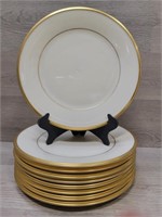 (9) Lenox Gold & Cream Salad Plate