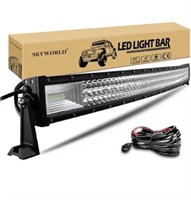 SKYWORLD Curved LED Light Bar 52 inch 67500LM