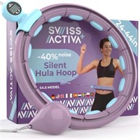 Swiss Activa+ S4.S Silent Weight Loss Hula Hoop