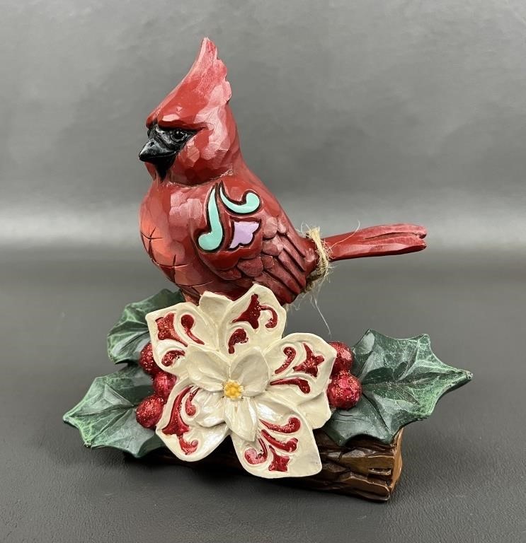 2018 Jim Shore Cardinal Figurine 6001423
