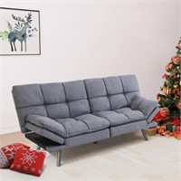 Hcore Convertible Sleeper, Memory Foam Futon