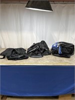 Set of 3 duffle bags, Adidas, Rossignol