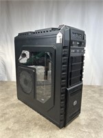 Cooler Master computer tower with Asus Republic