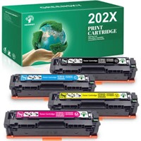 4 packs GREENSKY Compatible Toner Cartridge