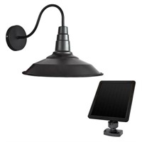 Solar Wall Mounted Gooseneck Light