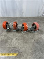 Casters, set of 4