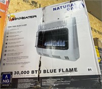 Mr Heater, Natural Gas,30,000BTU Blue Flame Heater