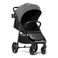 Mompush Nova Baby Stroller, Spacious Seat &