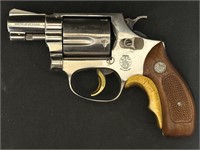 Smith & Wesson 38 special revolver with holster