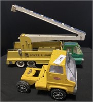 Structo & Tonka Metal Toy Trucks.