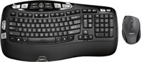 Logitech - MK570 Ergonomic Wireless Optical