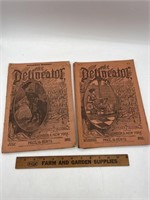 1892 and 1893 the Delineator magazines