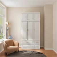 Jeverious Manufactured Wood Armoire