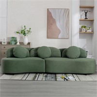 (Box of 2) Livavege Modern Sectional Sofa, Soft