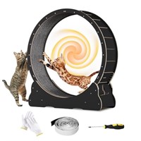 Homegroove Cat Exercise Wheel for Indoor Cats,
