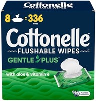 Cottonelle GentlePlus Flushable Wet Wipes with