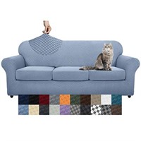 YEMYHOM Latest Checkered 4 Pieces Couch Covers