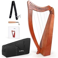 Harp, Lotkey 19 Strings Lyre Harp for Beginner