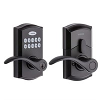 Weiser Smartcode 10 Matte Black Keyless Entry