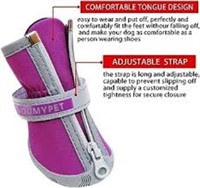 QUMY Dog Shoes for Small Dogs Boots for Hot