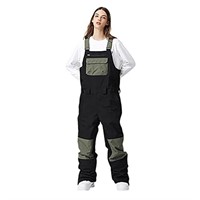 XL Women & Men's Snow Bibs Insulated Ski Pants