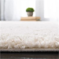 Brittney Solid Color Rug, Rectangle, Ivory