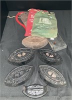 Vintage Schuylkill Haven Coin Bags, Cast Irons.