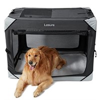 Lesure Collapsible Dog Crate - Portable Dog