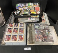 Topps MLB, NBA & NFL Card Collection.