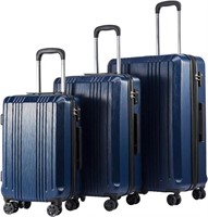 Coolife Luggage Expandable Suitcase 20in24in28in