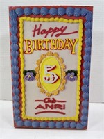 ANRI WOODCARVINGS 5TH BIRTHDAY CELEBRATION SET IN