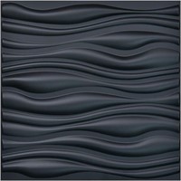 Art3d PVC Wave Board Textured 3D Wall Panels,