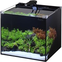 PONDON Gallon Fish Tank, Low Iron Rimless Glass