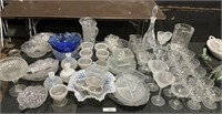 Lg Lot of AEPG & Hobnail Glassware.