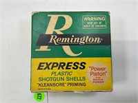 VINTAGE REMINGTON EXPRESS 12 GAUGE SHOTGUN SHELLS