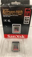 SanDisk 128GB Extreme PRO SDXC UHS-II Memory
