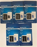 (5 PACKS) HUNYEIZ 512GB Micro SD Card Class10