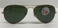 Rayban Aviator Classic Sunglasses Gold Frame ( In