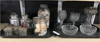 Small Ball Jars, Aluminum, Seashells EAPG.