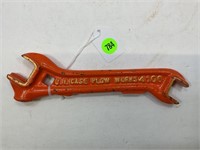 J.I. CASE PLOW WORKS 4106 8" FARM IMPLEMENT WRENCH