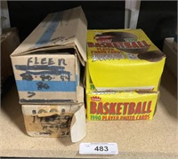 NOS Fleer Basketball Cards.