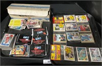 NOS 2 Trays Baseball, Football Cards.