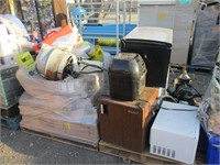2 pallets of appliances and miscellaneous