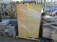 Pallet of file cabinets